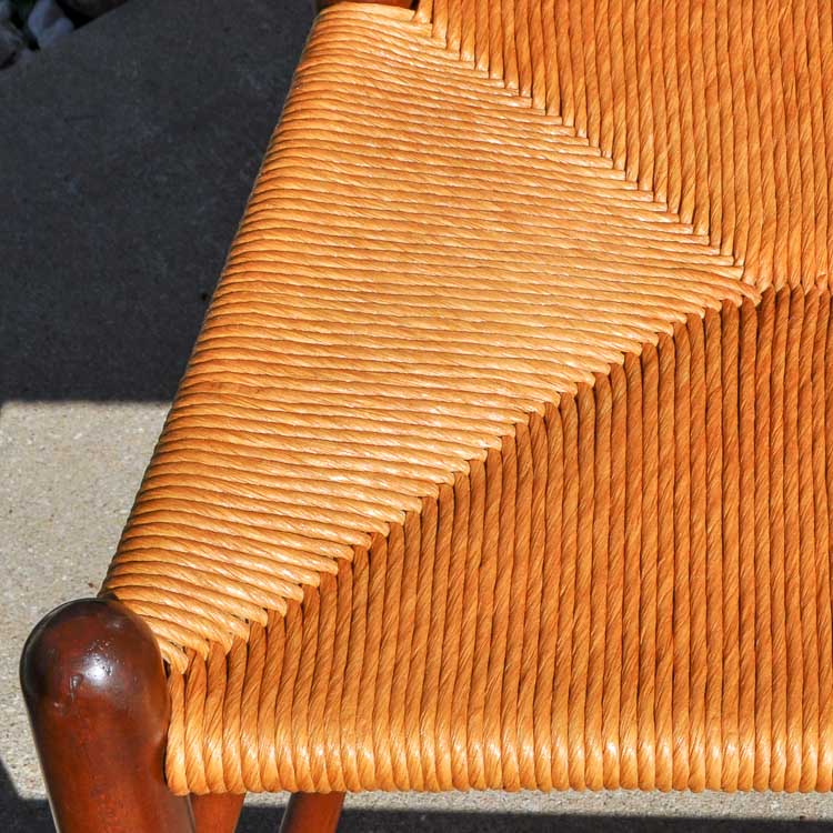 fiber rush weave
